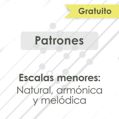 Patrones de las escalas menores